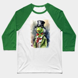 Kermit Scrooge Baseball T-Shirt